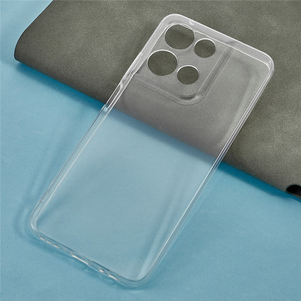 For Motorola Moto G 5G (2025) Back Cover Ultra Thin Flexible TPU Clear Phone Case