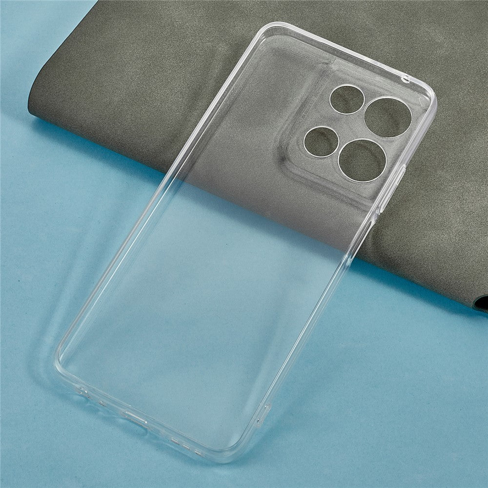 For Motorola Moto G 5G (2025) Back Cover Ultra Thin Flexible TPU Clear Phone Case