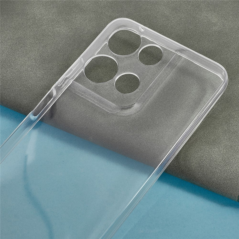 For Motorola Moto G 5G (2025) Back Cover Ultra Thin Flexible TPU Clear Phone Case