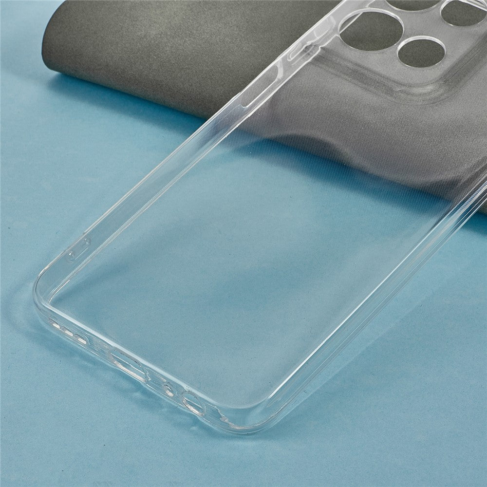 For Motorola Moto G 5G (2025) Back Cover Ultra Thin Flexible TPU Clear Phone Case