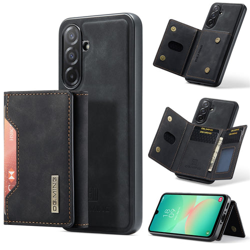 DG.MING M2 Series for Samsung Galaxy A26 5G Case PU + PC + TPU Phone Cover Detachable Wallet
