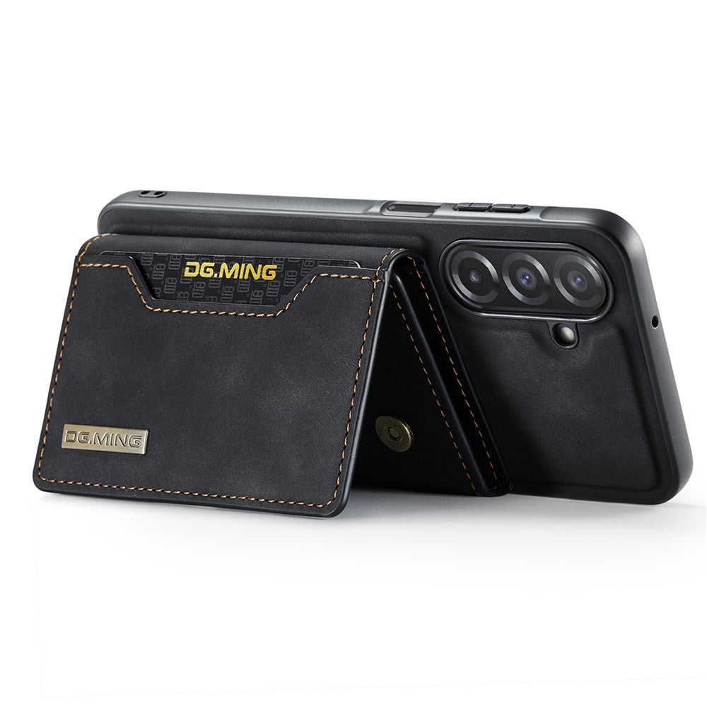 DG.MING M2 Series for Samsung Galaxy A26 5G Case PU + PC + TPU Phone Cover Detachable Wallet