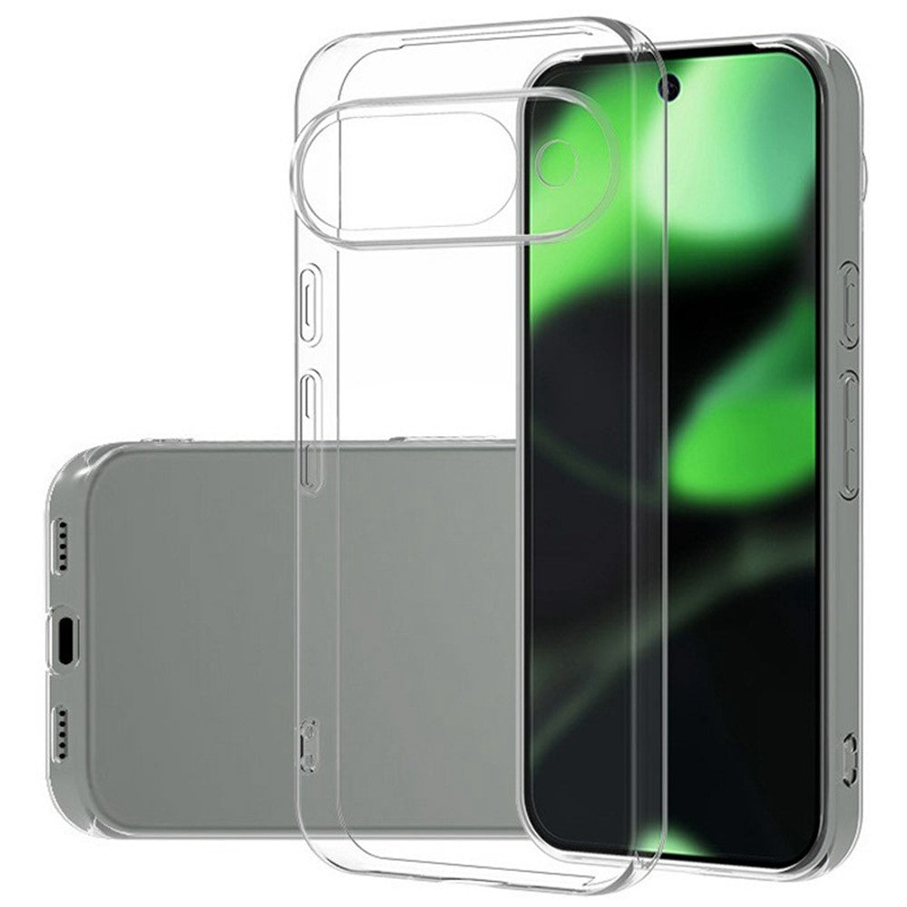For Google Pixel 10 Back Cover Ultra Thin Flexible TPU Clear Phone Case