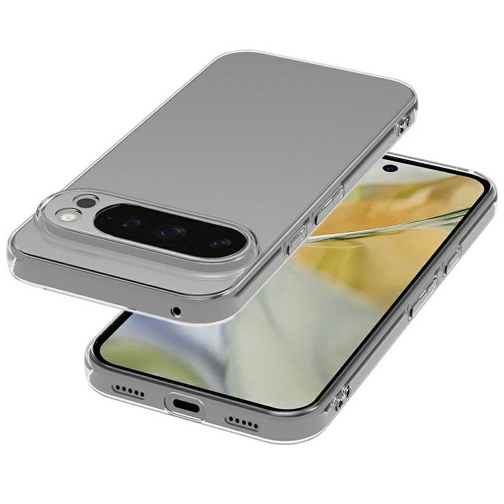 For Google Pixel 10 Pro Back Cover Ultra Thin Flexible TPU Clear Phone Case