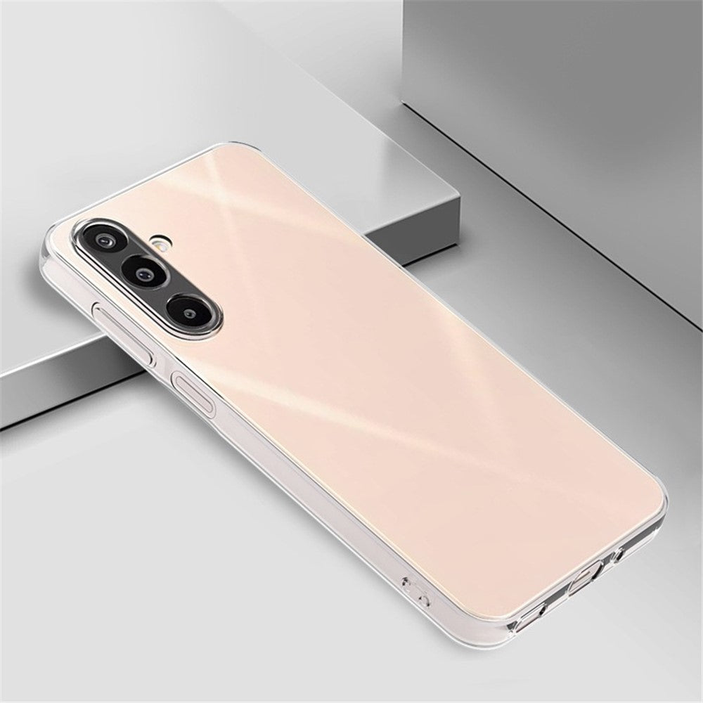 For Samsung Galaxy M16 5G / F16 5G Back Cover Ultra Thin Flexible TPU Clear Phone Case