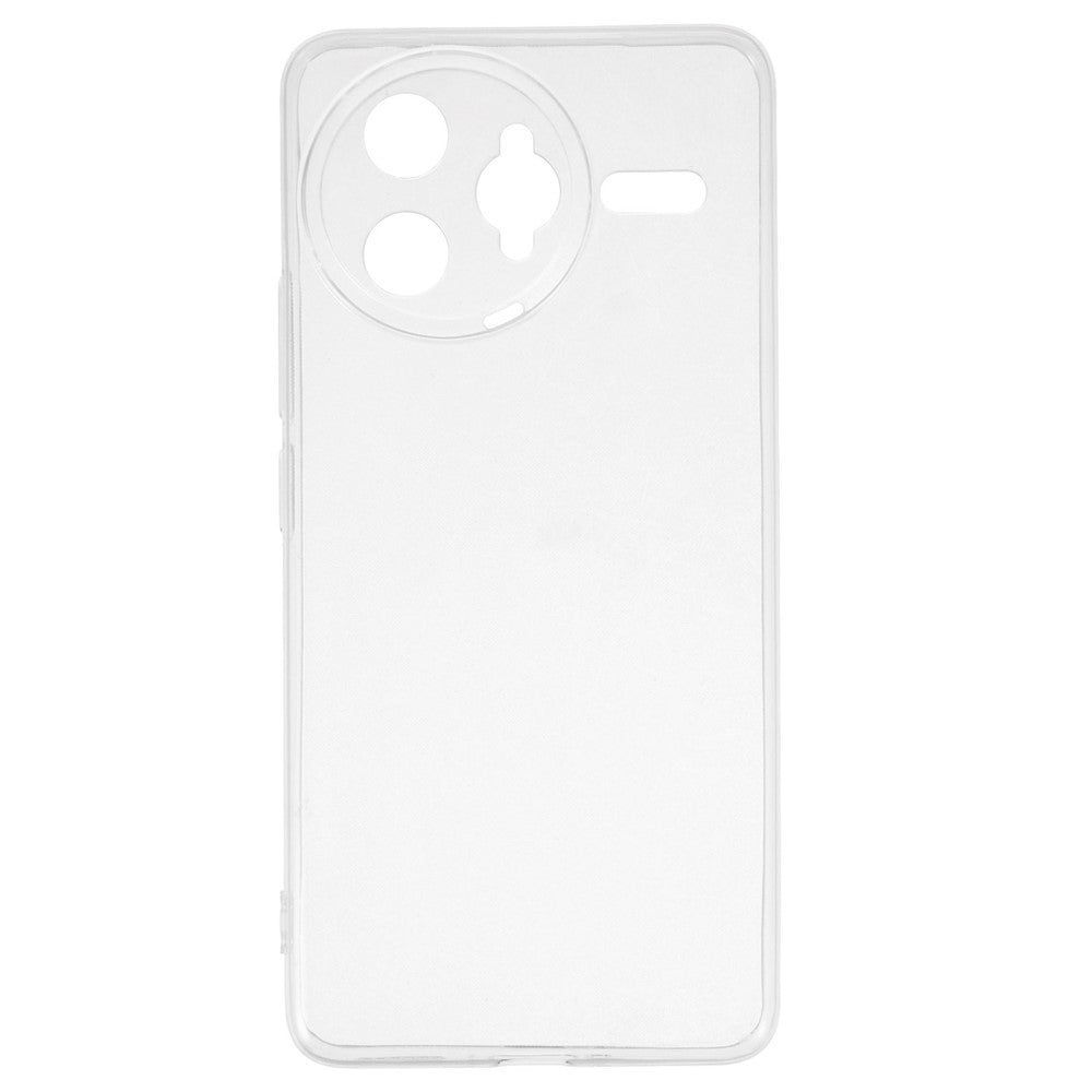 For Xiaomi Poco F7 Ultra 5G / Redmi K80 Pro 5G Back Cover Ultra Thin Flexible TPU Clear Phone Case