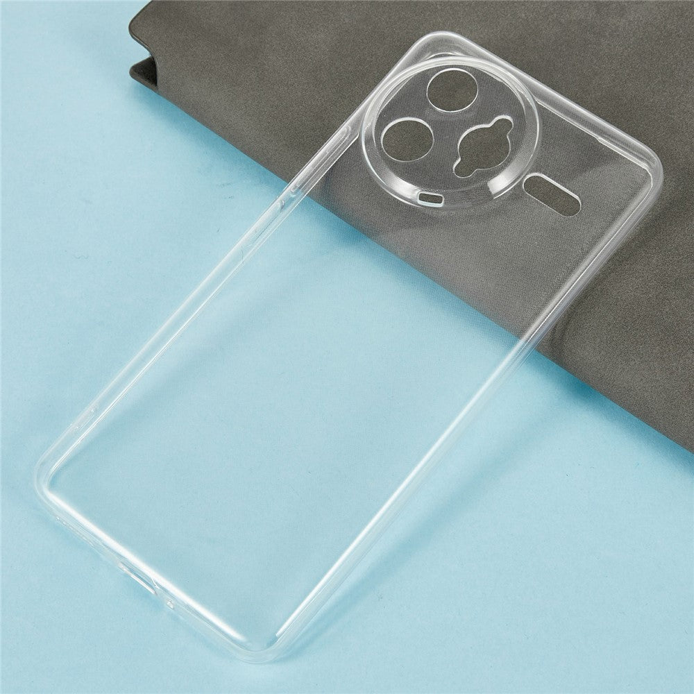 For Xiaomi Poco F7 Ultra 5G / Redmi K80 Pro 5G Back Cover Ultra Thin Flexible TPU Clear Phone Case