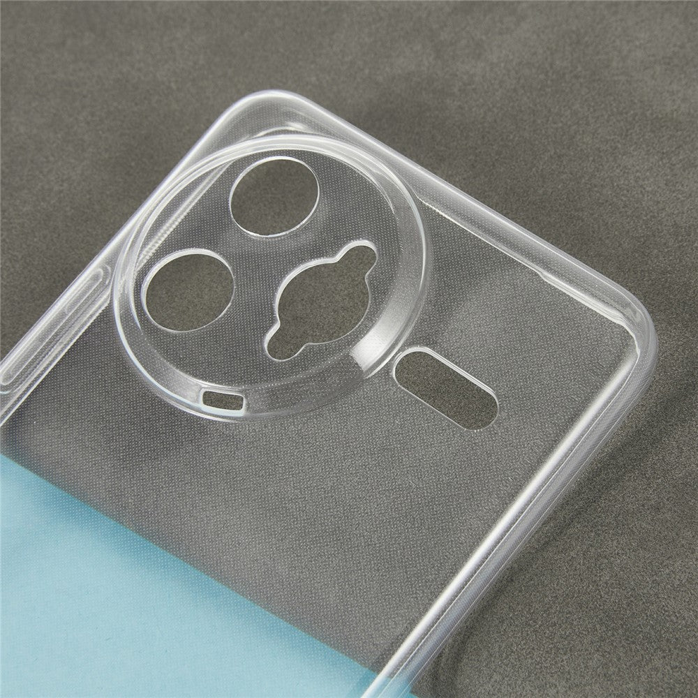 For Xiaomi Poco F7 Ultra 5G / Redmi K80 Pro 5G Back Cover Ultra Thin Flexible TPU Clear Phone Case