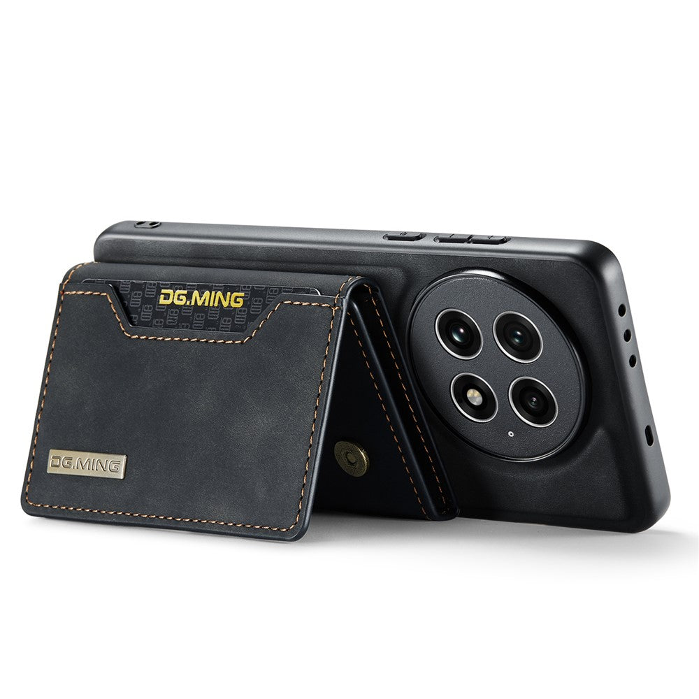 DG.MING M2 Series for OnePlus 13 Case PU + PC + TPU Phone Cover Detachable Wallet
