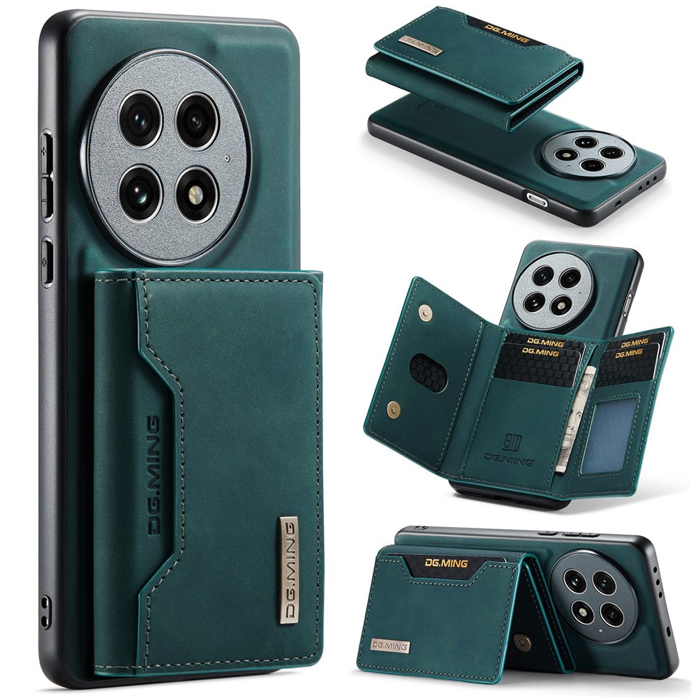 DG.MING M2 Series for OnePlus 13 Case PU + PC + TPU Phone Cover Detachable Wallet