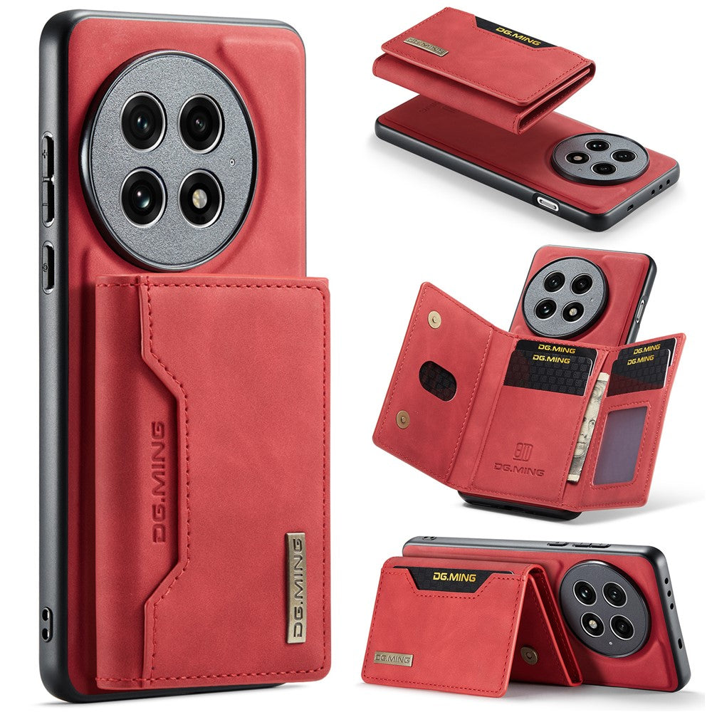 DG.MING M2 Series for OnePlus 13 Case PU + PC + TPU Phone Cover Detachable Wallet