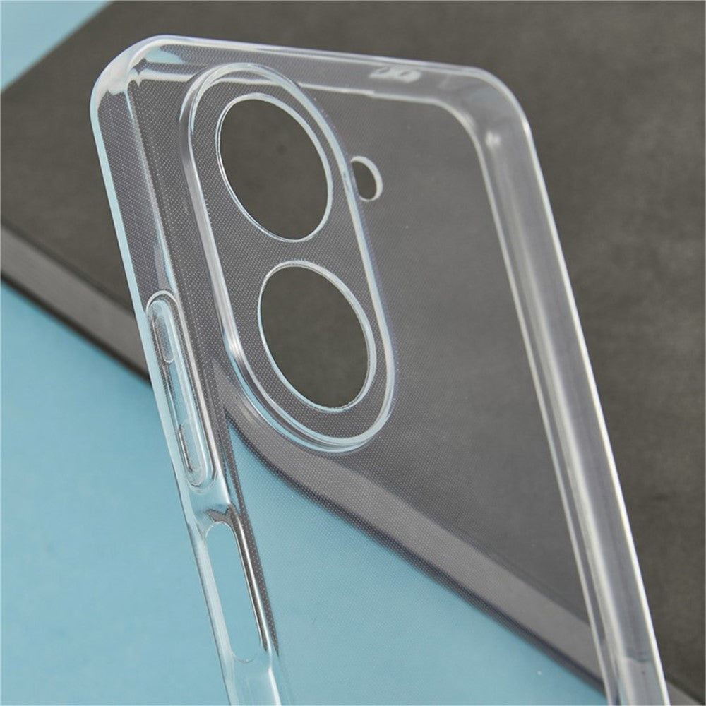 For Xiaomi Redmi A5 4G (171.7mm) / Poco C71 Back Cover Ultra Thin Flexible TPU Clear Phone Case