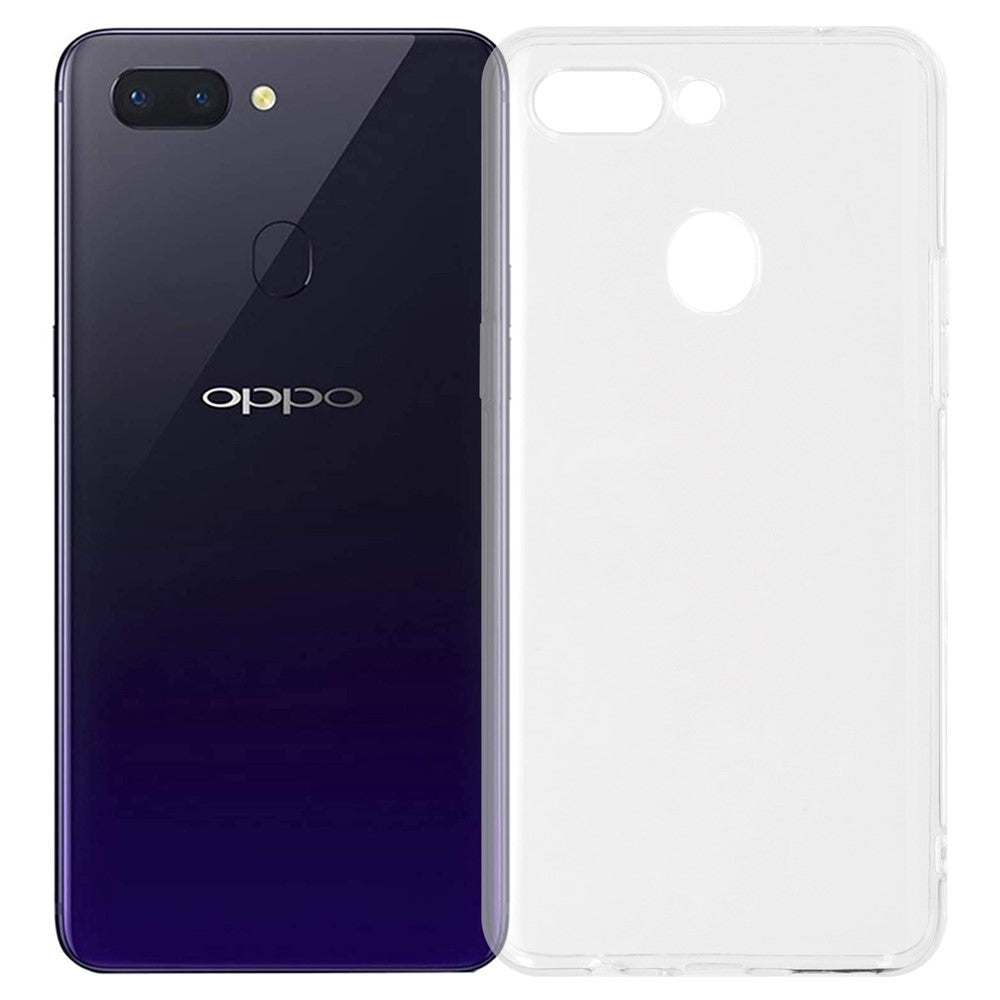 For Oppo R15 Pro / R15 Dream Mirror Edition Back Cover Ultra Thin Flexible TPU Clear Phone Case