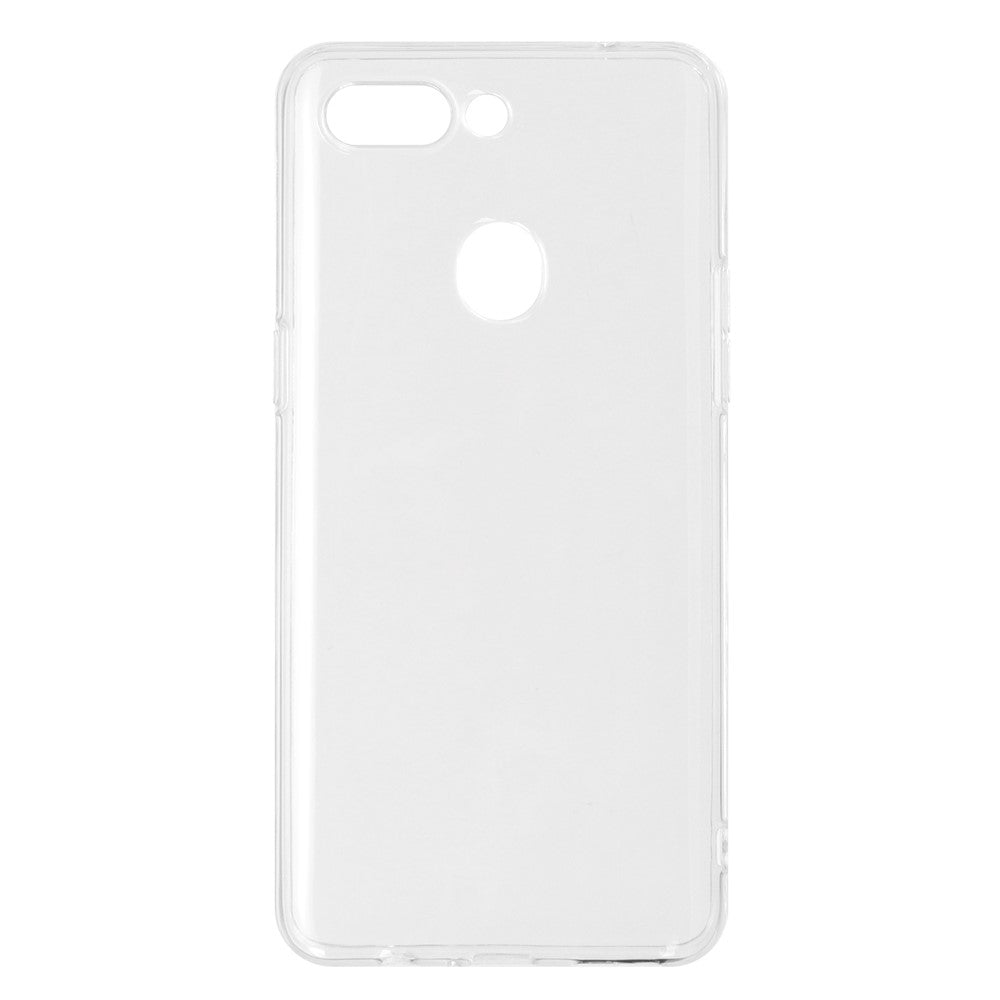 For Oppo R15 Pro / R15 Dream Mirror Edition Back Cover Ultra Thin Flexible TPU Clear Phone Case