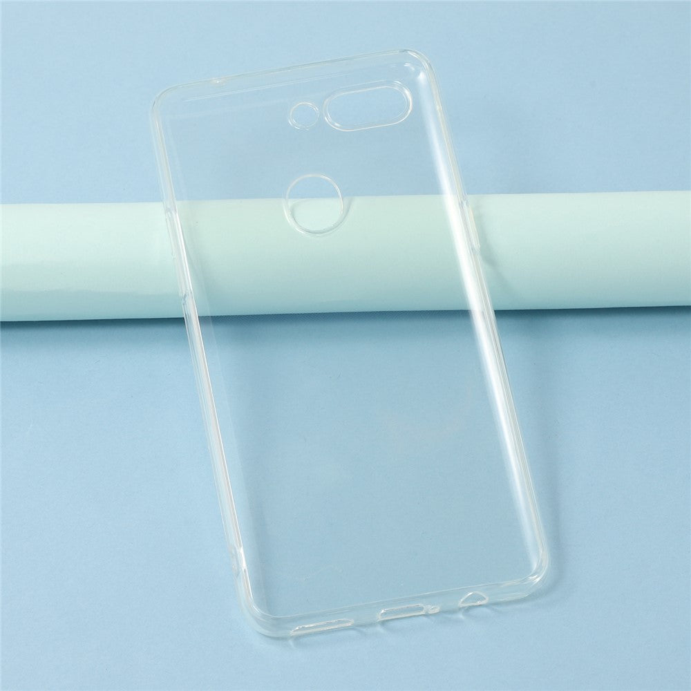 For Oppo R15 Pro / R15 Dream Mirror Edition Back Cover Ultra Thin Flexible TPU Clear Phone Case