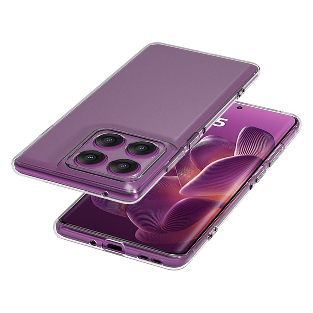 For Motorola Edge 60 Pro 5G Back Cover Ultra Thin Flexible TPU Clear Phone Case