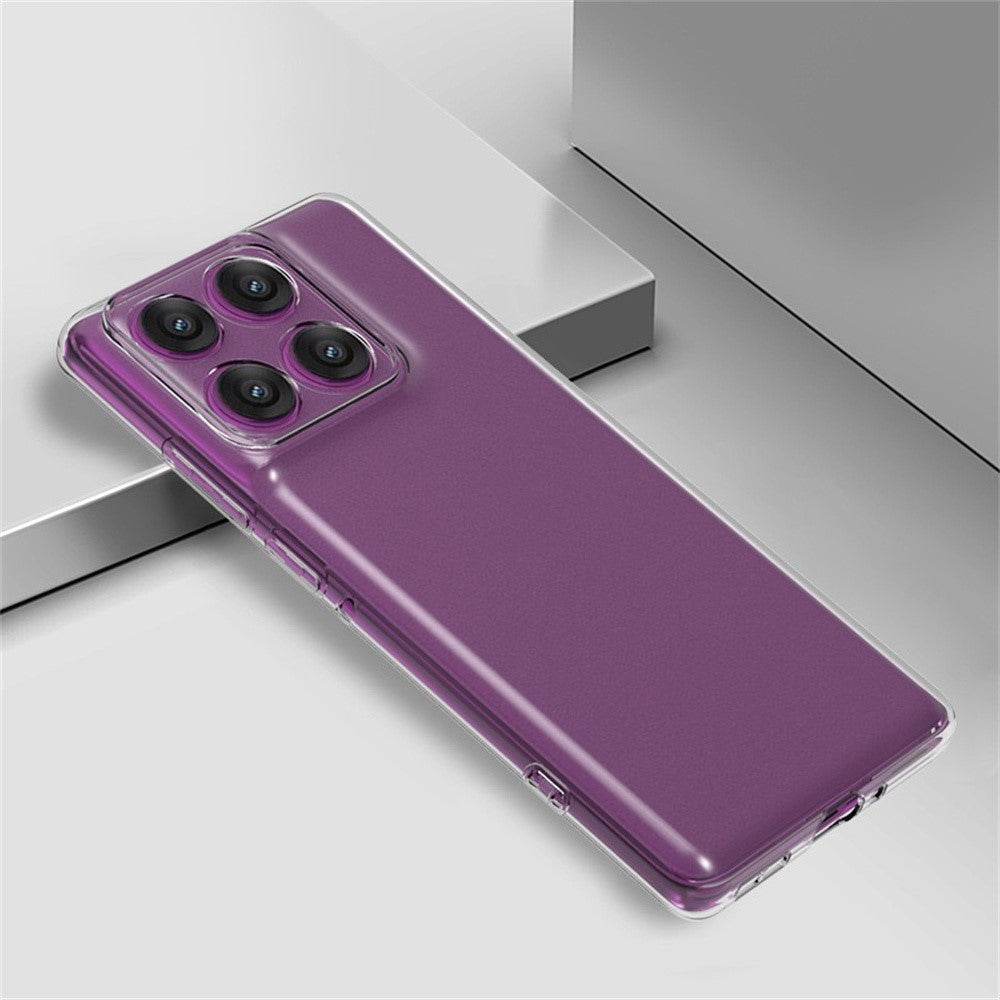 For Motorola Edge 60 Pro 5G Back Cover Ultra Thin Flexible TPU Clear Phone Case