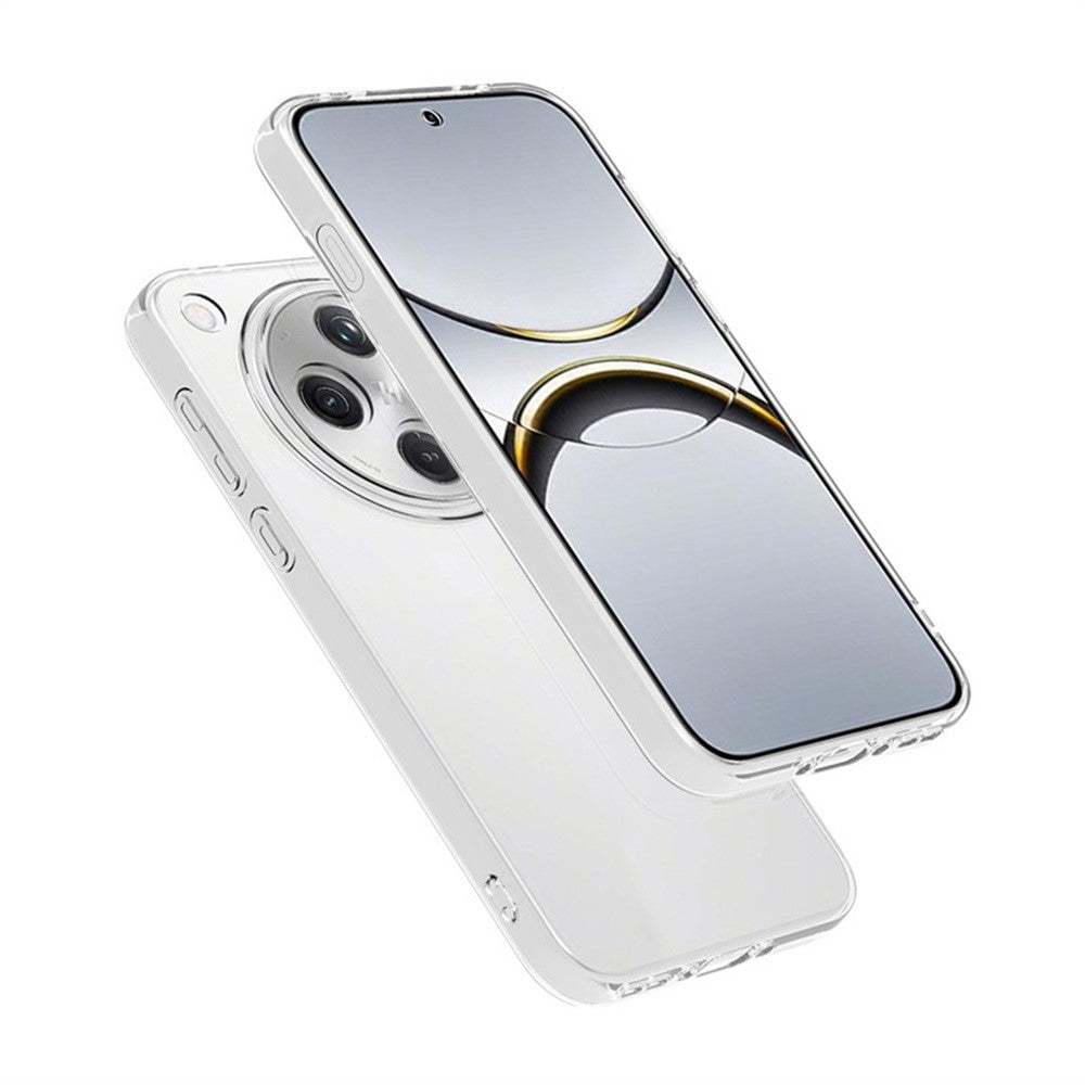 For Oppo Find X8 Pro 5G Back Cover Ultra Thin Flexible TPU Clear Phone Case