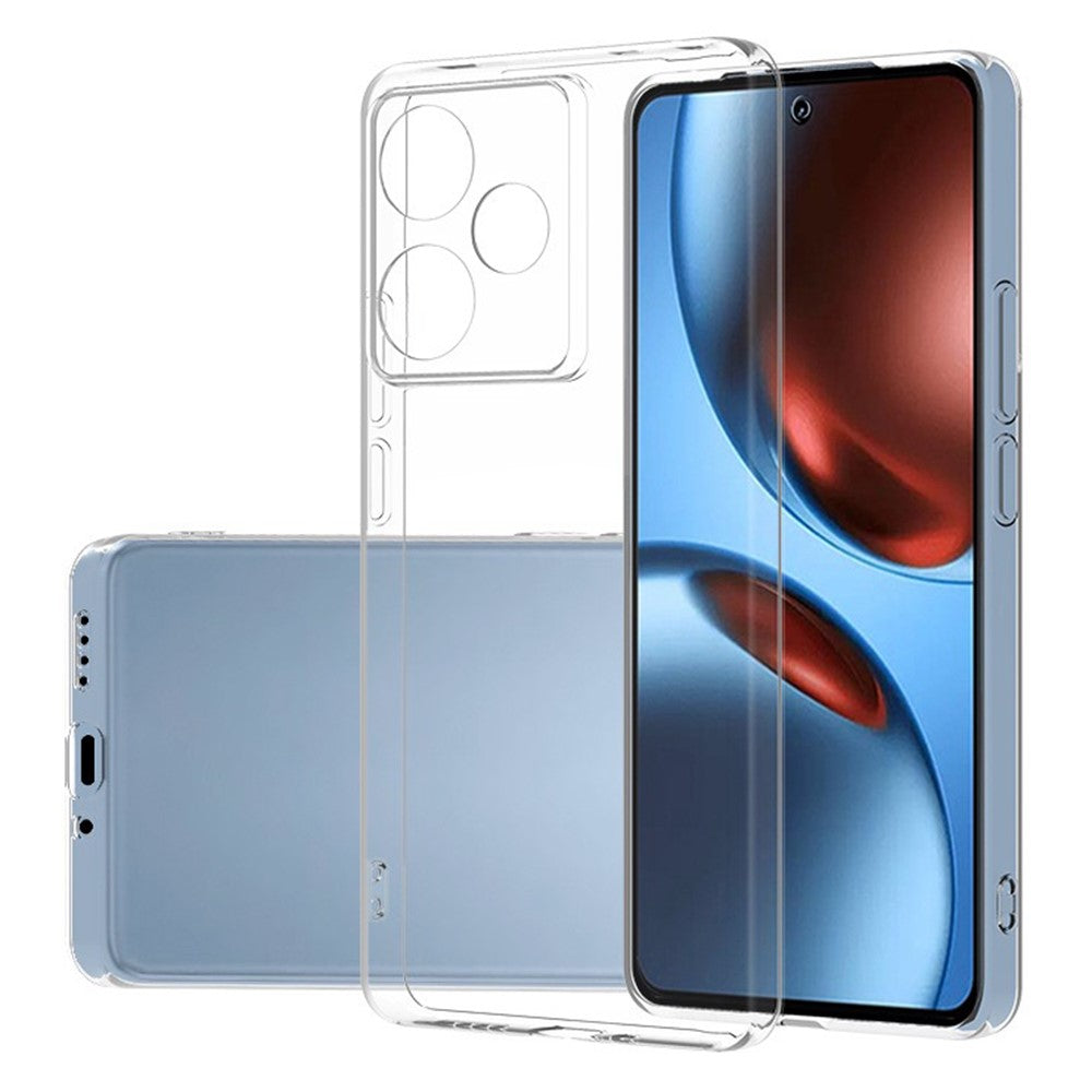 For Realme GT 7 5G / GT 7T 5G Back Cover Ultra Thin Flexible TPU Clear Phone Case