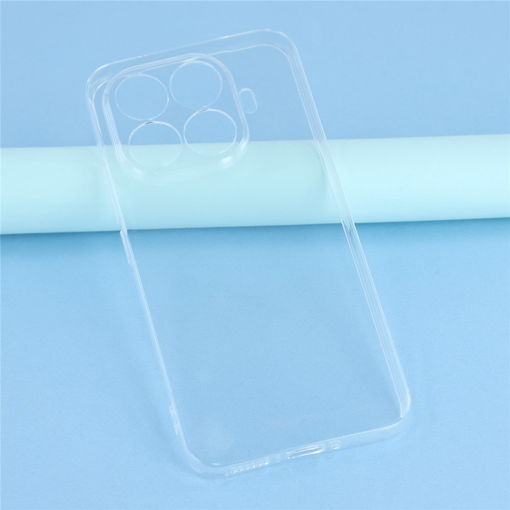 For Xiaomi 15T Pro Back Cover Ultra Thin Flexible TPU Clear Phone Case