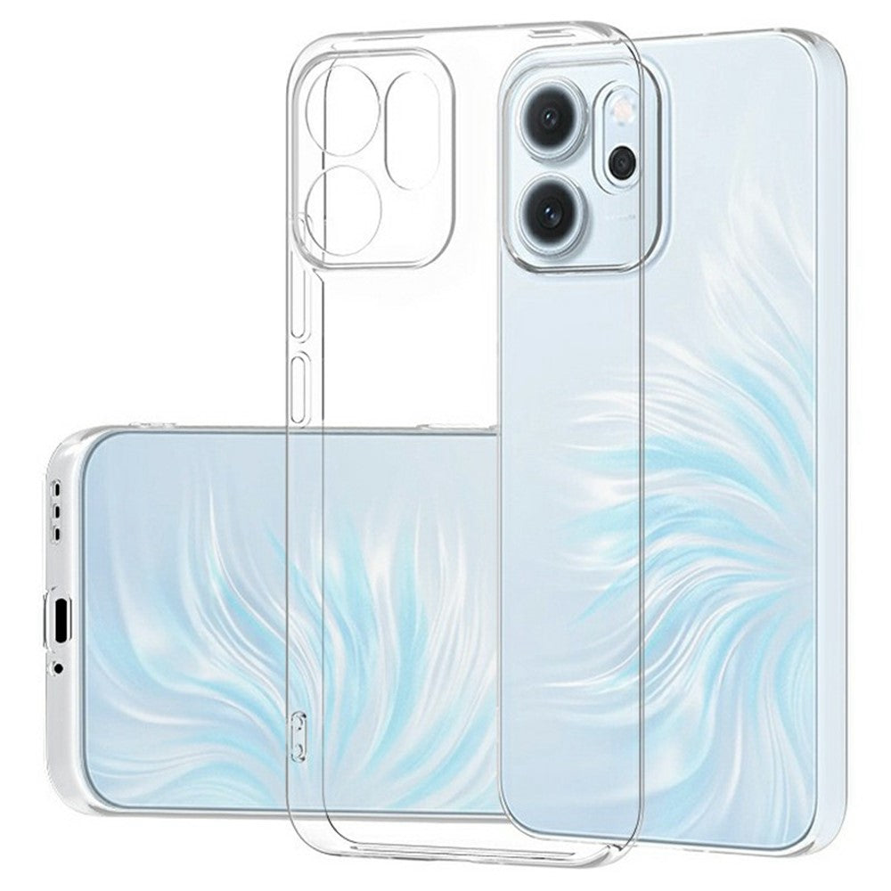 For Oppo Reno14 F 5G Back Cover Ultra Thin Flexible TPU Clear Phone Case