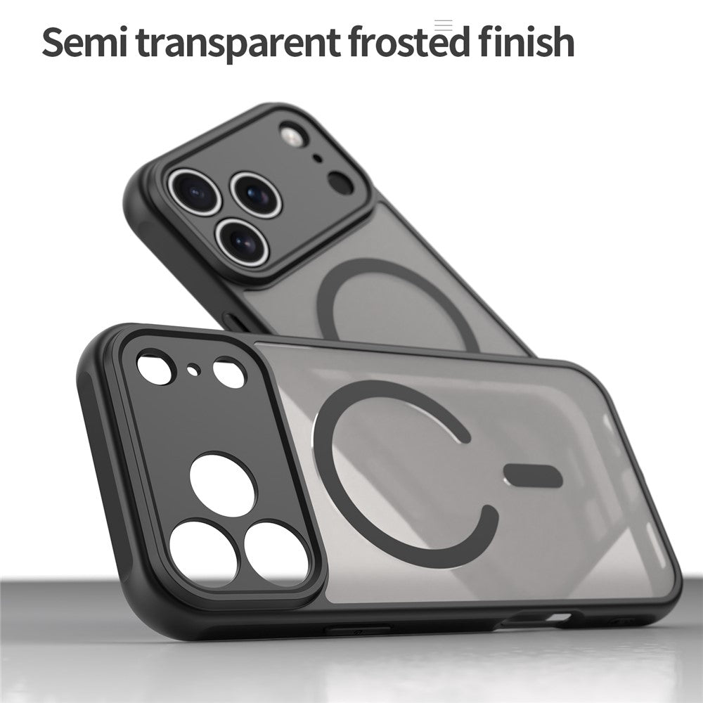 For iPhone 17 Pro Max Case Compatible with MagSafe Anti Drop PC + TPU Phone Cover