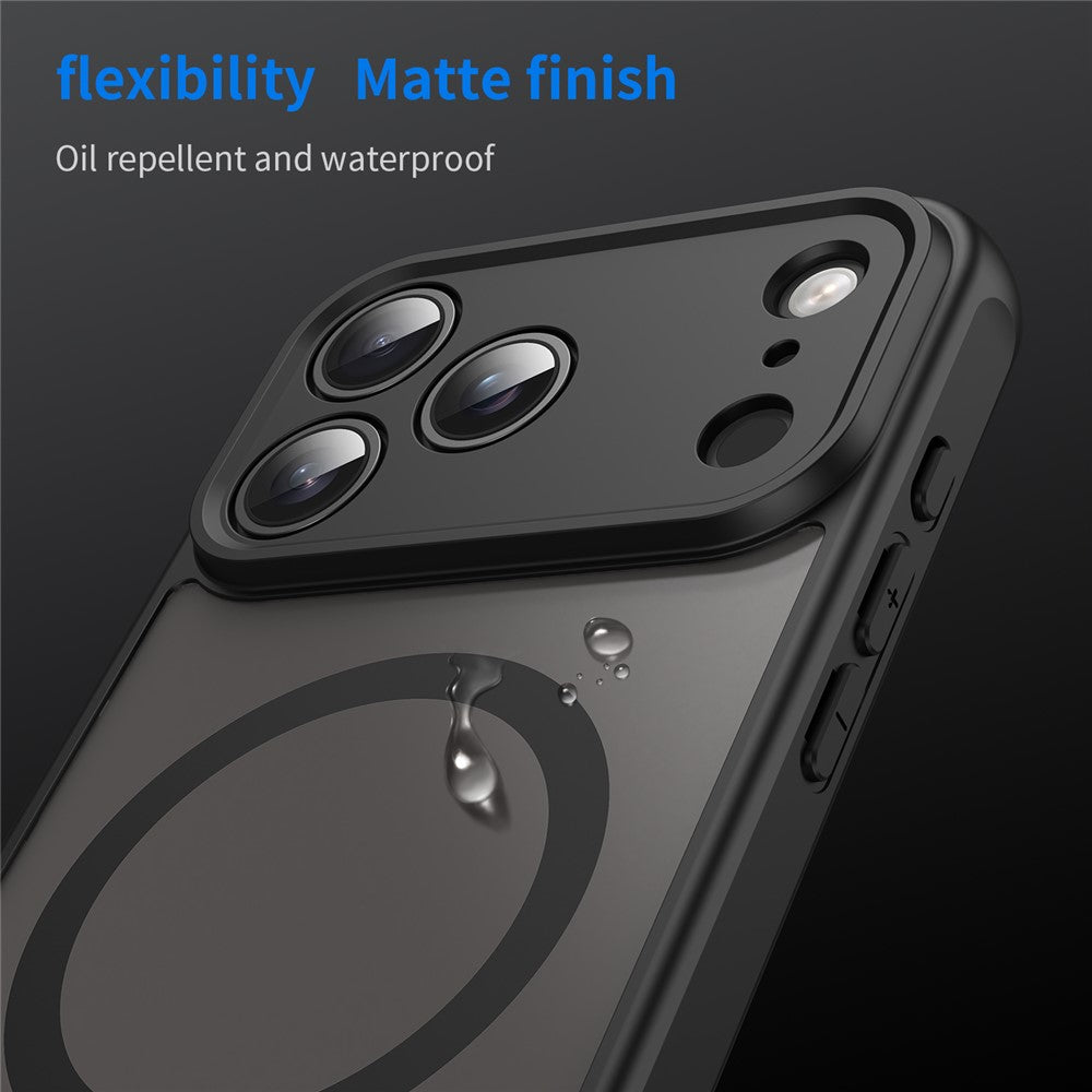For iPhone 17 Pro Max Case Compatible with MagSafe Anti Drop PC + TPU Phone Cover