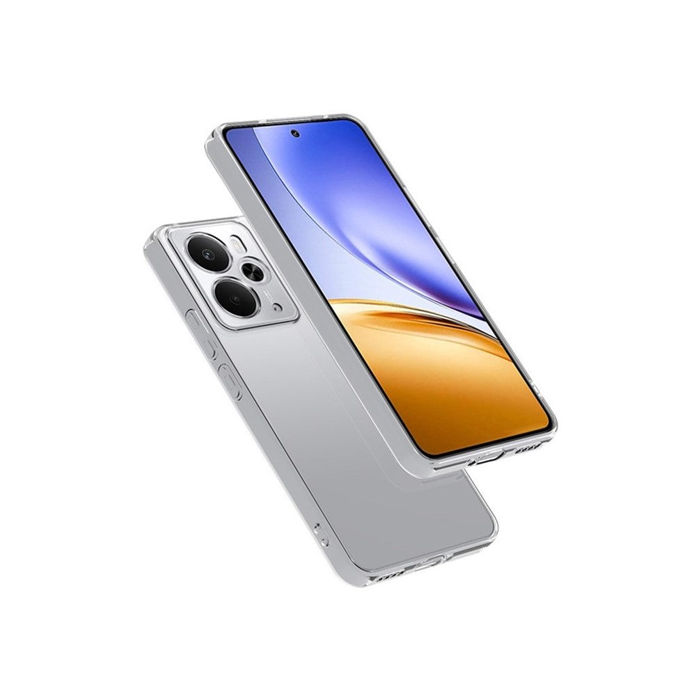 For Realme 14T 5G Back Cover Ultra Thin Flexible TPU Clear Phone Case