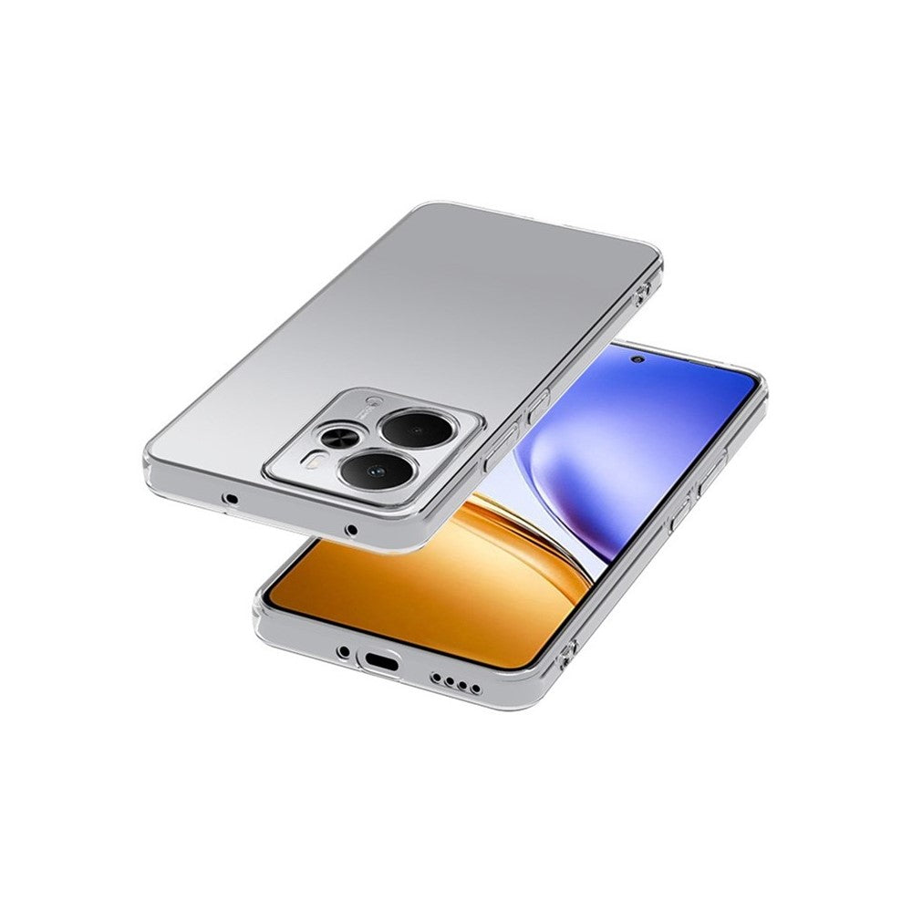 For Realme 14T 5G Back Cover Ultra Thin Flexible TPU Clear Phone Case