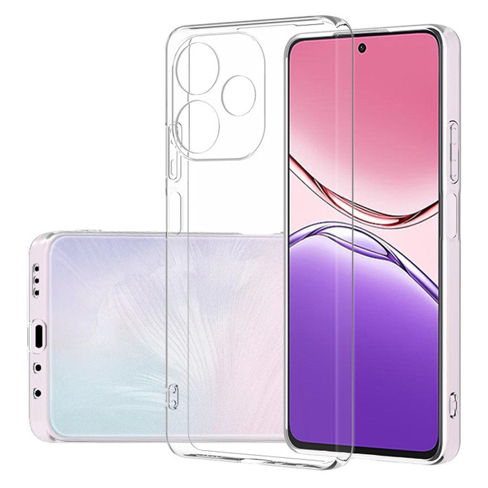 For Oppo A5 Pro 5G (Global) Back Cover Ultra Thin Flexible TPU Clear Phone Case