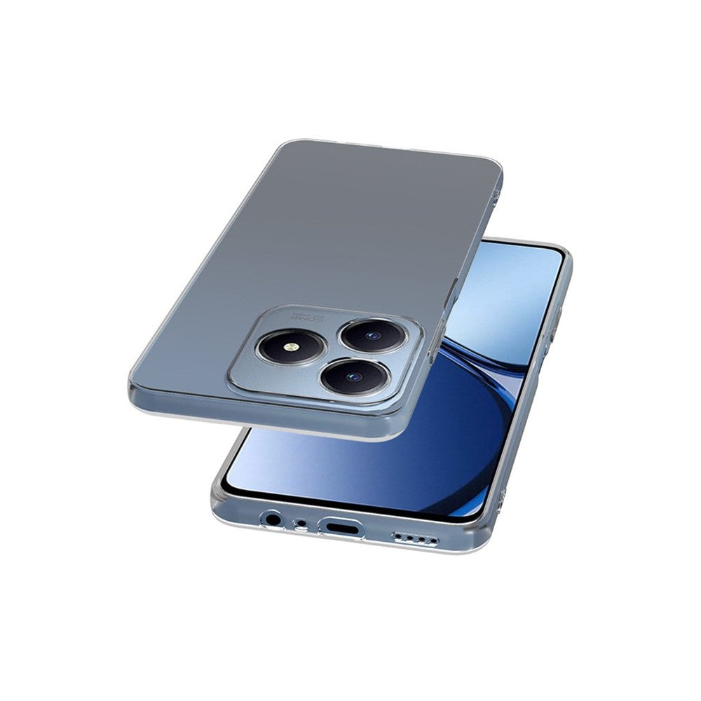 For Realme Note 60 Back Cover Ultra Thin Flexible TPU Clear Phone Case