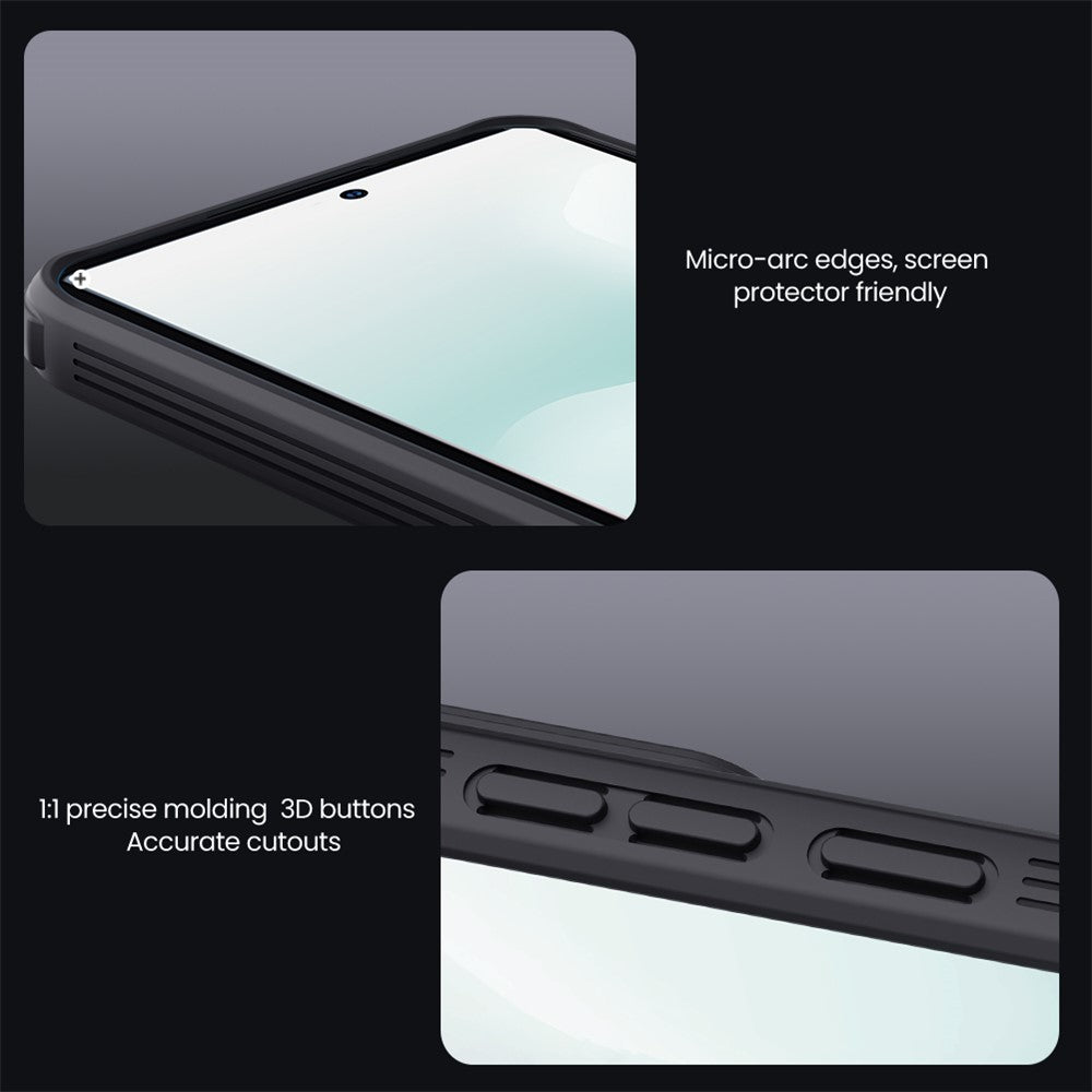NILLKIN Camshield Pro Series for Xiaomi Poco F7 5G  /  Redmi Turbo 4 Pro 5G Case PC + TPU Slide Camera Lid Phone Cover