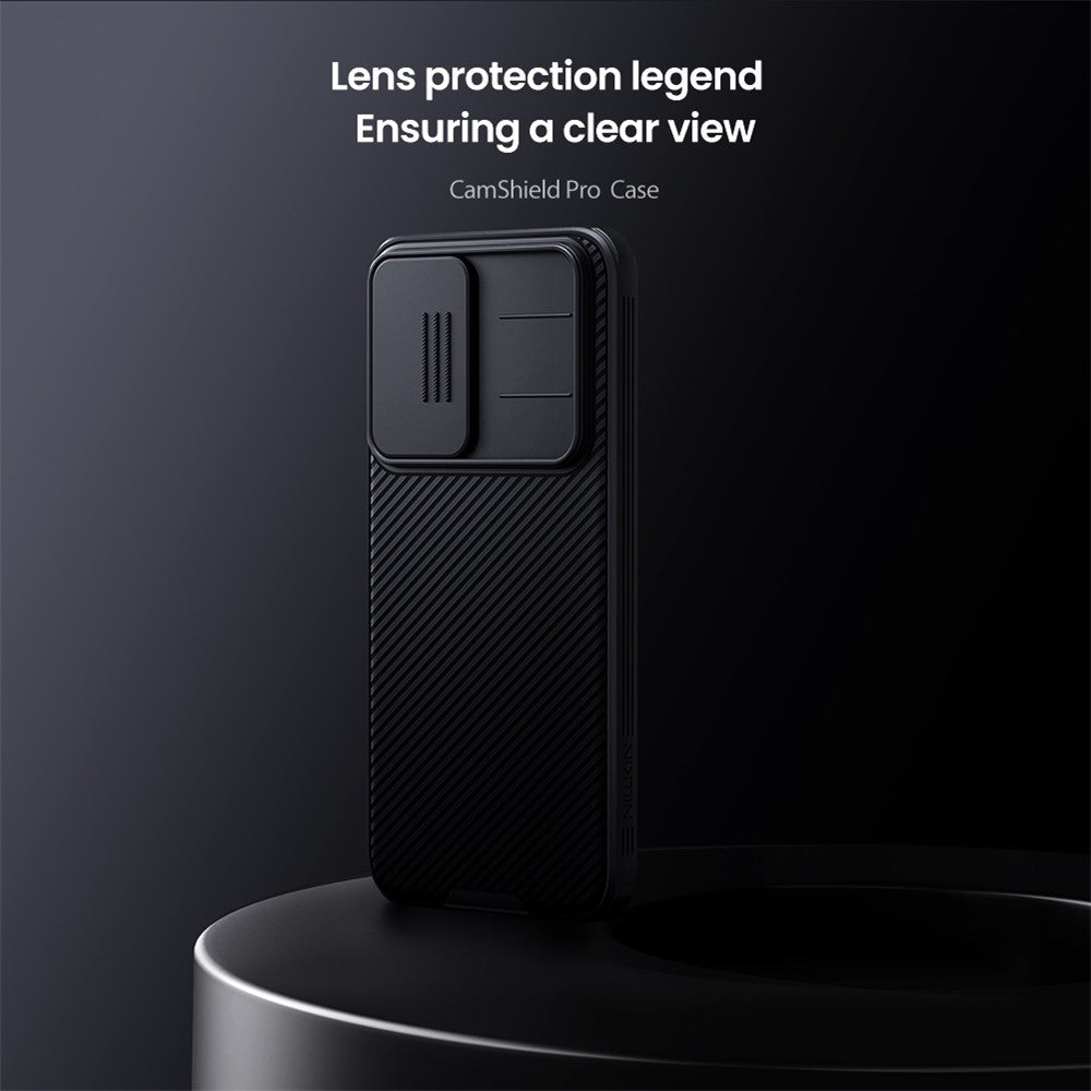 NILLKIN Camshield Pro Series for Xiaomi Poco F7 5G  /  Redmi Turbo 4 Pro 5G Case PC + TPU Slide Camera Lid Phone Cover