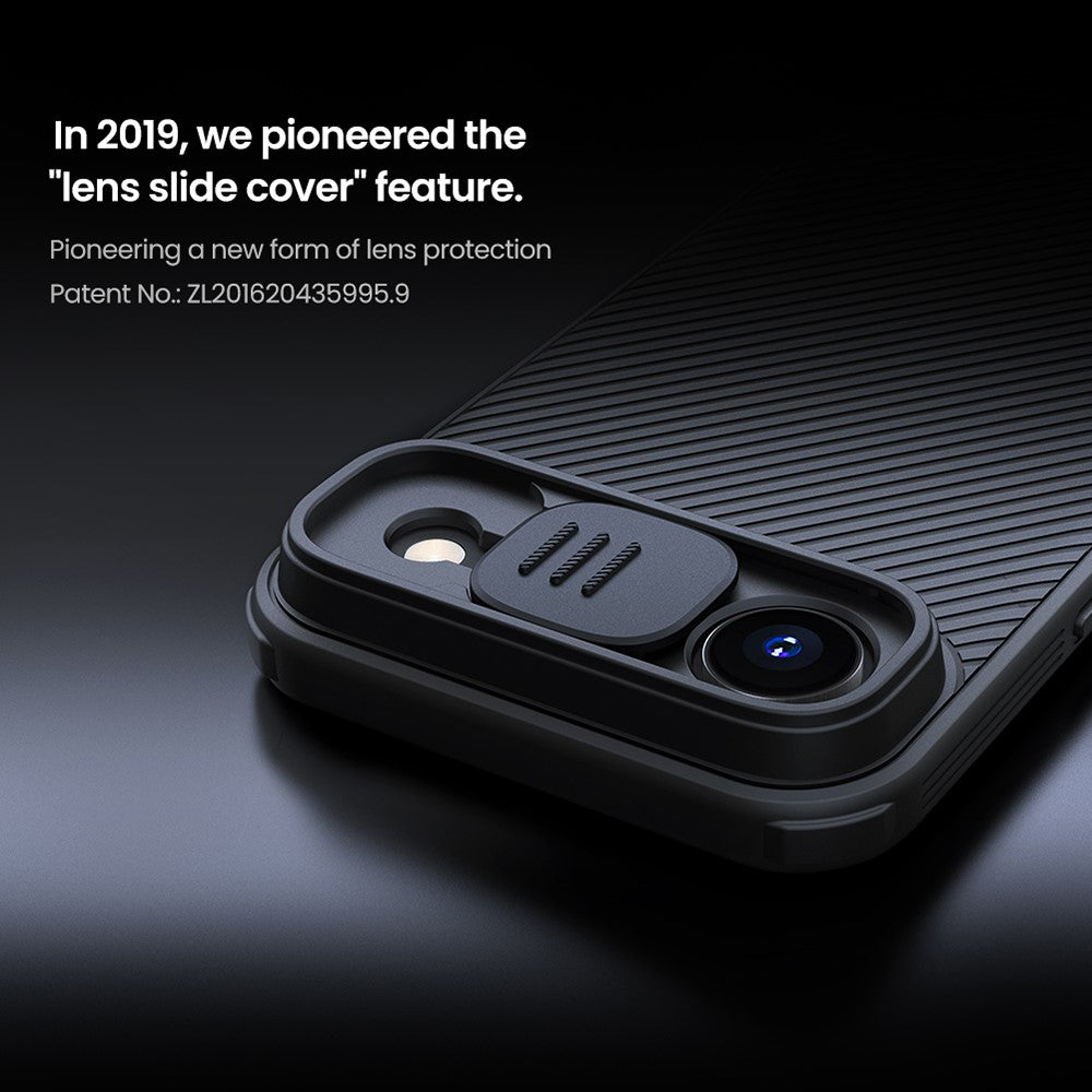 NILLKIN Camshield Pro Series for iPhone Air Case PC + TPU Slide Camera Lid Phone Cover
