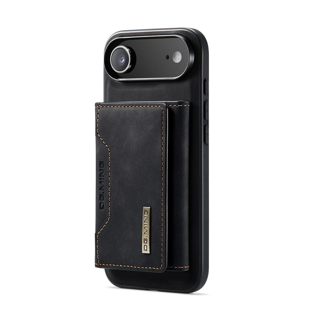DG.MING M2 Series for iPhone Air Case PU + PC + TPU Phone Cover Detachable Wallet