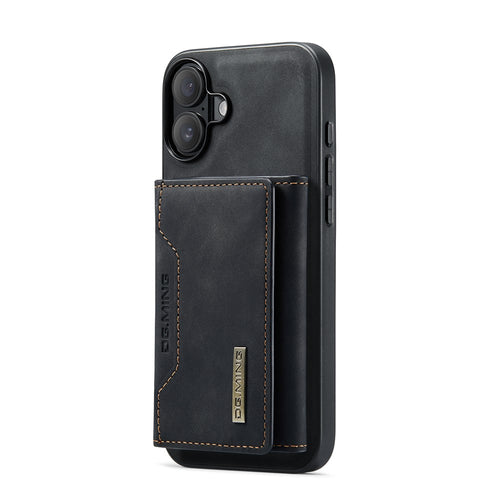 DG.MING M2 Series for iPhone 17 Case PU + PC + TPU Phone Cover Detachable Wallet