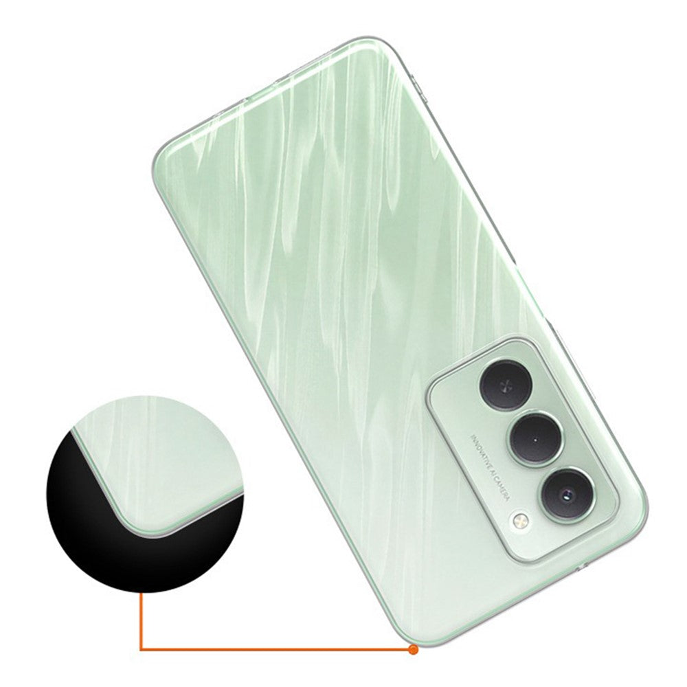 For Xiaomi Redmi 15 5G (Global) (169mm) Back Cover Ultra Thin Flexible TPU Clear Phone Case