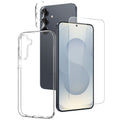 NORTHJO For Samsung Galaxy S25 FE TPU Phone Case Set with Front Screen Protector + Lens Film