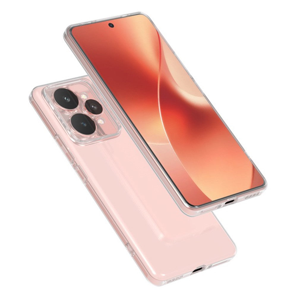 For Realme 15 5G Back Cover Ultra Thin Flexible TPU Clear Phone Case