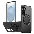 For Samsung Galaxy S25+ / Galaxy S24+ Magnetic Case Rotating Kickstand TPU + PC Phone Cover