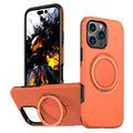 For iPhone 16 Pro Max Magnetic Case Rotating Kickstand TPU + PC Phone Cover