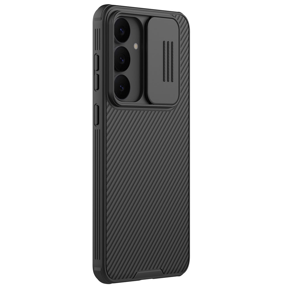 NILLKIN Camshield Pro Series for Samsung Galaxy S25 FE Case PC + TPU Slide Camera Lid Phone Cover