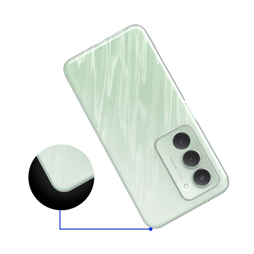 For Xiaomi Redmi 15 4G (EU) (171mm) Back Cover Ultra Thin Flexible TPU Clear Phone Case