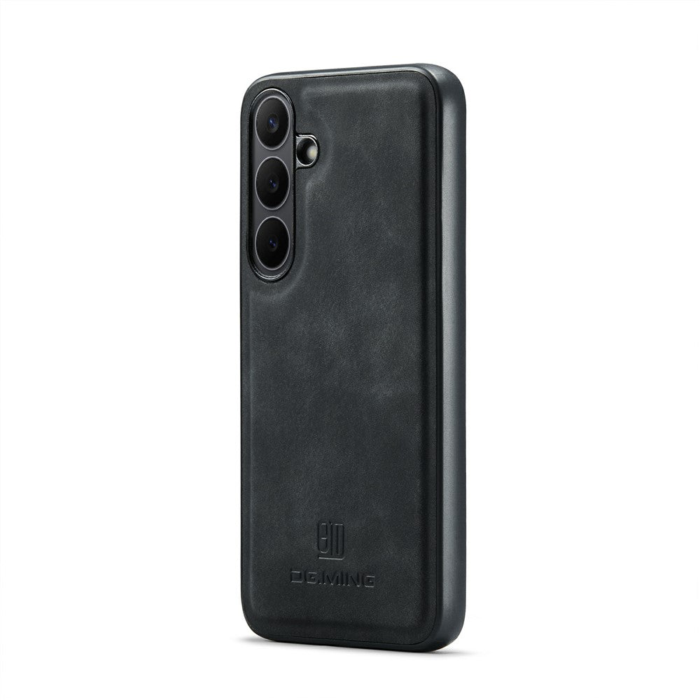 DG.MING M2 Series for Samsung Galaxy S25 FE Case PU + PC + TPU Phone Cover Detachable Wallet