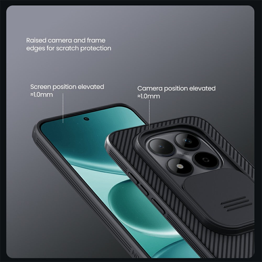 NILLKIN Camshield Pro Series for Xiaomi Redmi Note 15 Pro 5G (Global) Case PC + TPU Slide Camera Lid Phone Cover