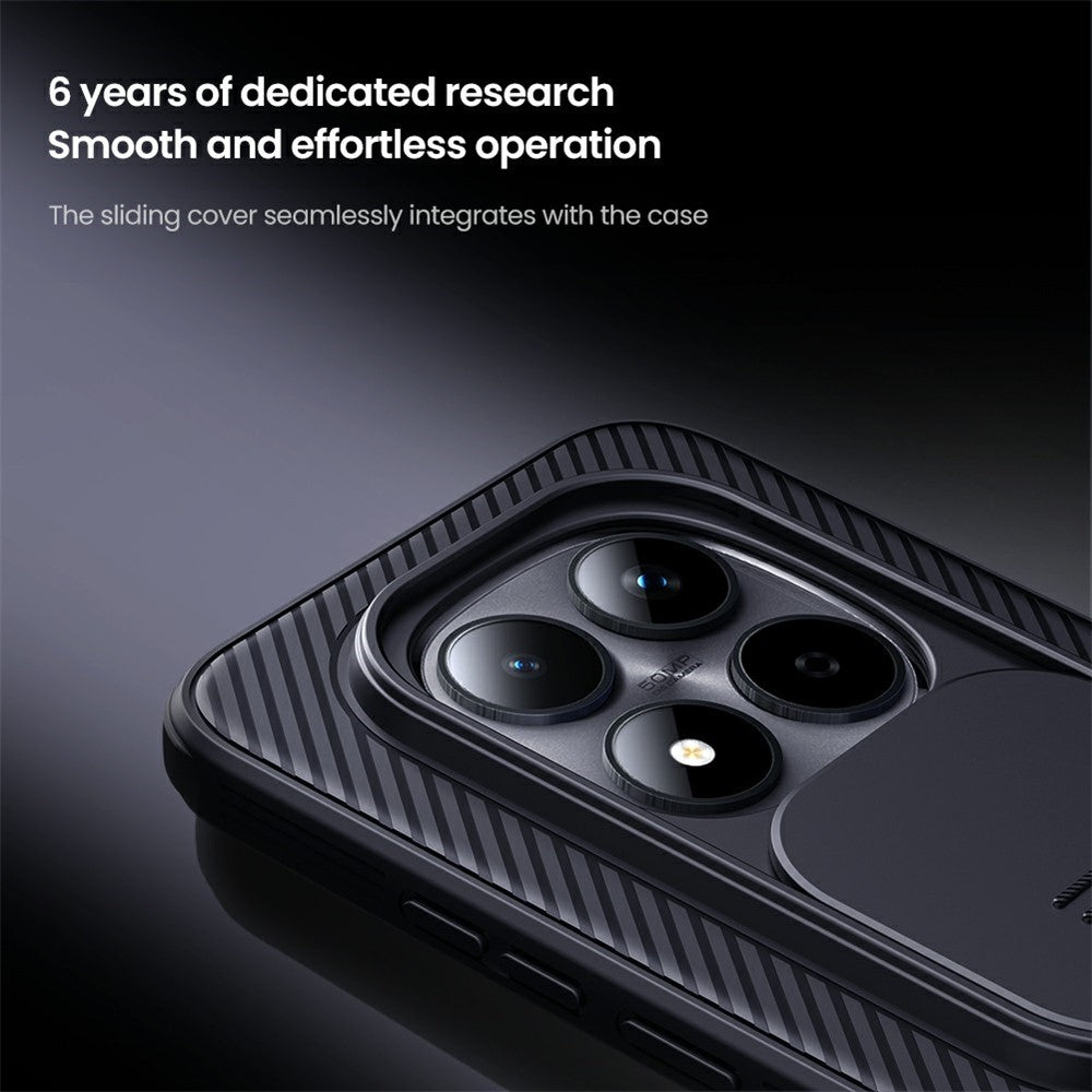 NILLKIN Camshield Pro Series for Xiaomi Redmi Note 15 Pro 5G (Global) Case PC + TPU Slide Camera Lid Phone Cover