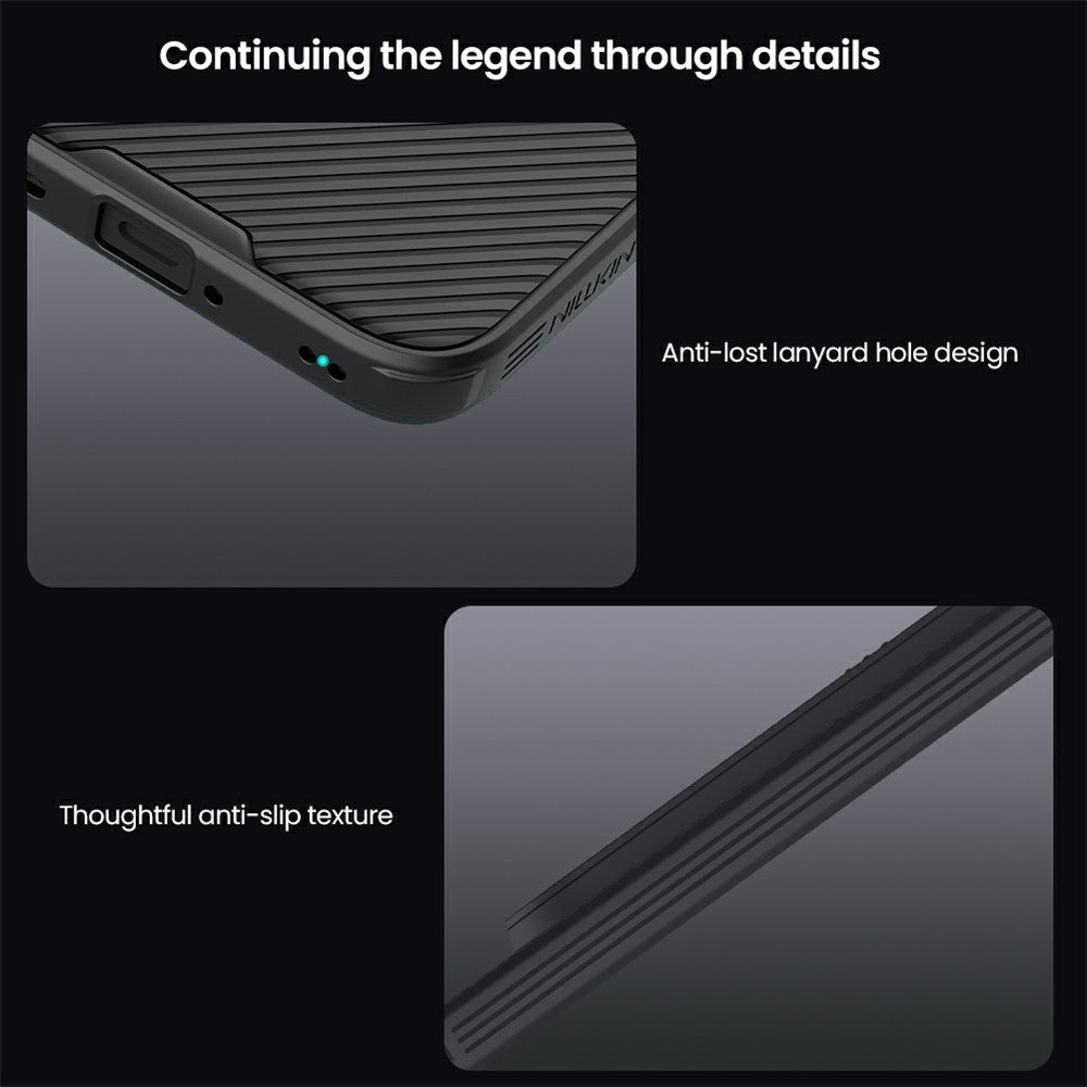 NILLKIN Camshield Pro Series for Xiaomi Poco M8 Pro 5G / Redmi Note 15 Pro+ 5G (Global) Case PC + TPU Slide Camera Lid Phone Cover