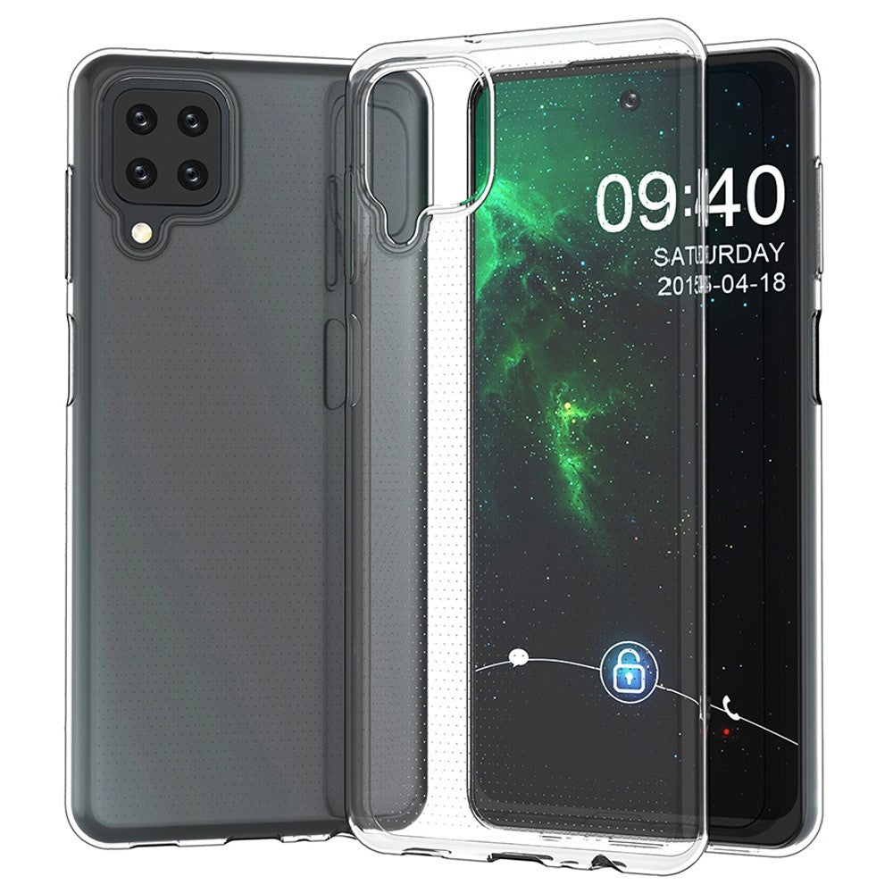 Phone Cover for Samsung Galaxy A22 4G (EU Version), Super Transparent Soft TPU Phone Case Ultra Thin Anti-Scratch Back Shell