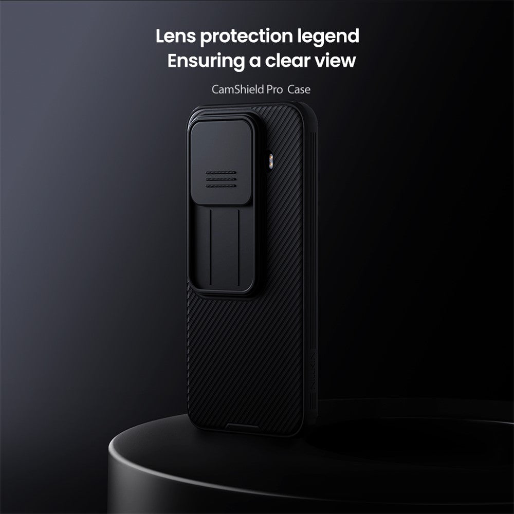 NILLKIN Camshield Pro Series for Xiaomi 15T Pro Case PC + TPU Slide Camera Lid Phone Cover