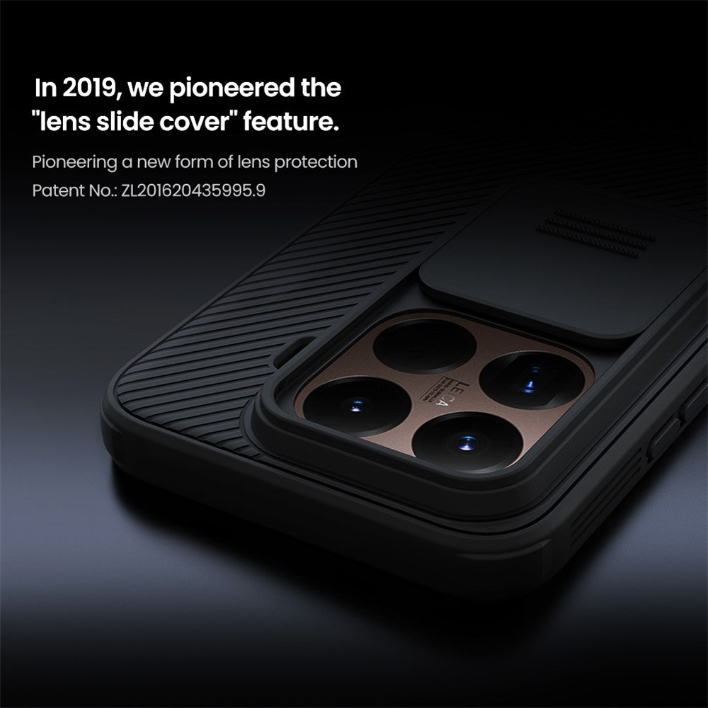 NILLKIN Camshield Pro Series for Xiaomi 15T Pro Case PC + TPU Slide Camera Lid Phone Cover